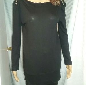 JOEY B  blk pants w 27 I steam 26 TOP